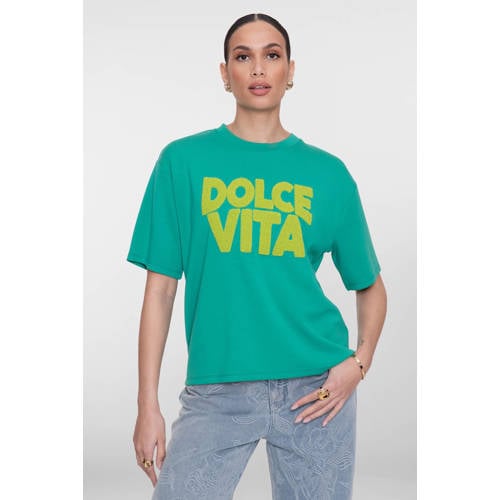 Geisha T-shirt groen afbeelding