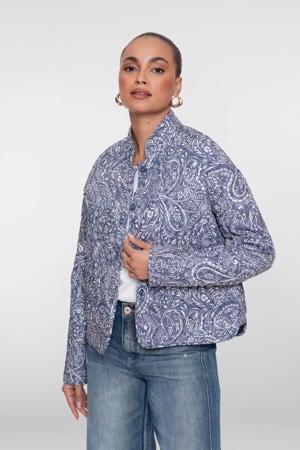 jasje quilted blauw