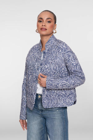 jasje quilted blauw