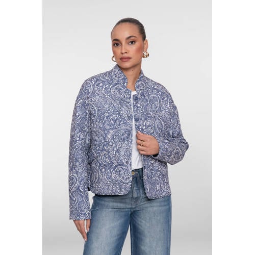 Geisha jasje quilted blauw afbeelding