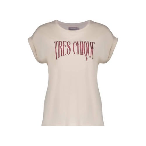 Geisha T-shirt ecru afbeelding