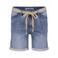 Geisha slim regular waist short medium blue denim
