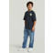 G-STAR T-shirt met backprint donkerblauw