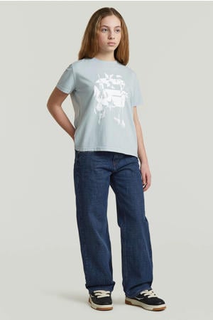 T-shirt lichtblauw