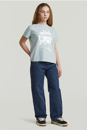 T-shirt lichtblauw