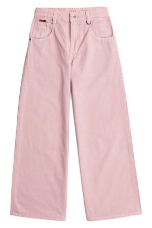 high waist loose fit jeans baggy jeans roze