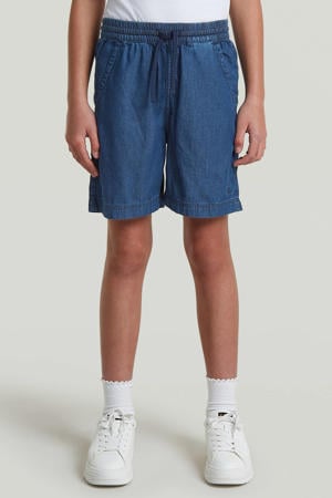 regular bermuda short medium blue denim