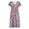 Geisha zomerjurk blauw
