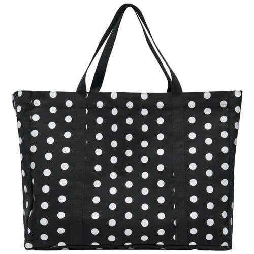 ONLY shopper ONLLIZ met stippen zwart afbeelding