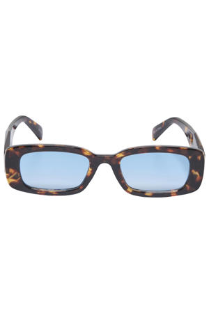zonnebril ONLSUMMER met tortoise print bruin