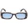 ONLY zonnebril ONLSUMMER met tortoise print bruin