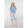 Geisha regular waist broek light blue denim