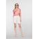 Geisha blouse met paisley print roze