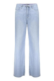 thumbnail: Geisha high waist wide leg jeans light blue denim