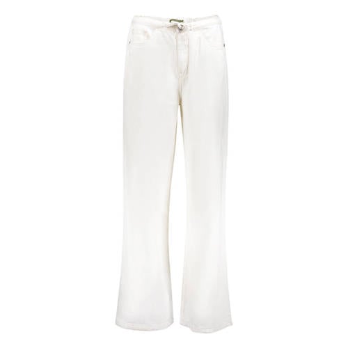 Geisha bootcut jeans wit