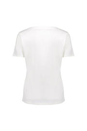 thumbnail: Geisha T-shirt met pailletten wit