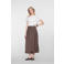 Geisha gebloemde blouse wit
