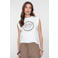Geisha T-shirt wit
