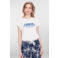 Geisha T-shirt wit