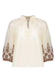 thumbnail: Geisha blousetop broderie ecru