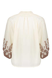 thumbnail: Geisha blousetop broderie ecru