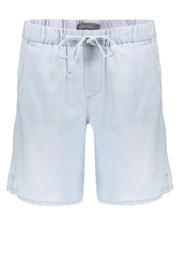 thumbnail: Geisha high waist denim short light blue denim