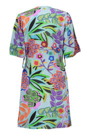 thumbnail: Geisha blousejurk blauw