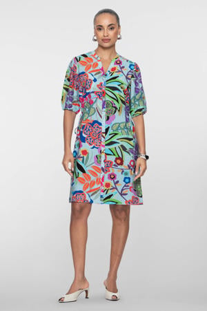 blousejurk blauw