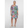 Geisha blousejurk blauw