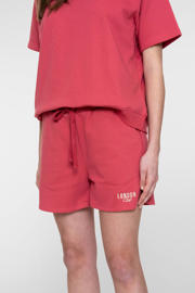 thumbnail: Geisha baggy regular waist sweatshort koraalrood