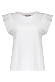 thumbnail: Geisha T-shirt broderie wit