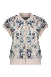 thumbnail: Geisha gebloemde jack blauw