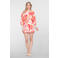 Geisha gebloemde blouse roze