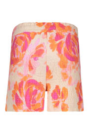 thumbnail: Geisha high waist gebloemde casual short roze