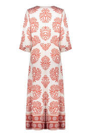 thumbnail: Geisha gebloemde blousejurk rood