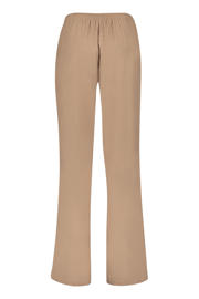 thumbnail: Geisha regular waist broek met linnen bruin