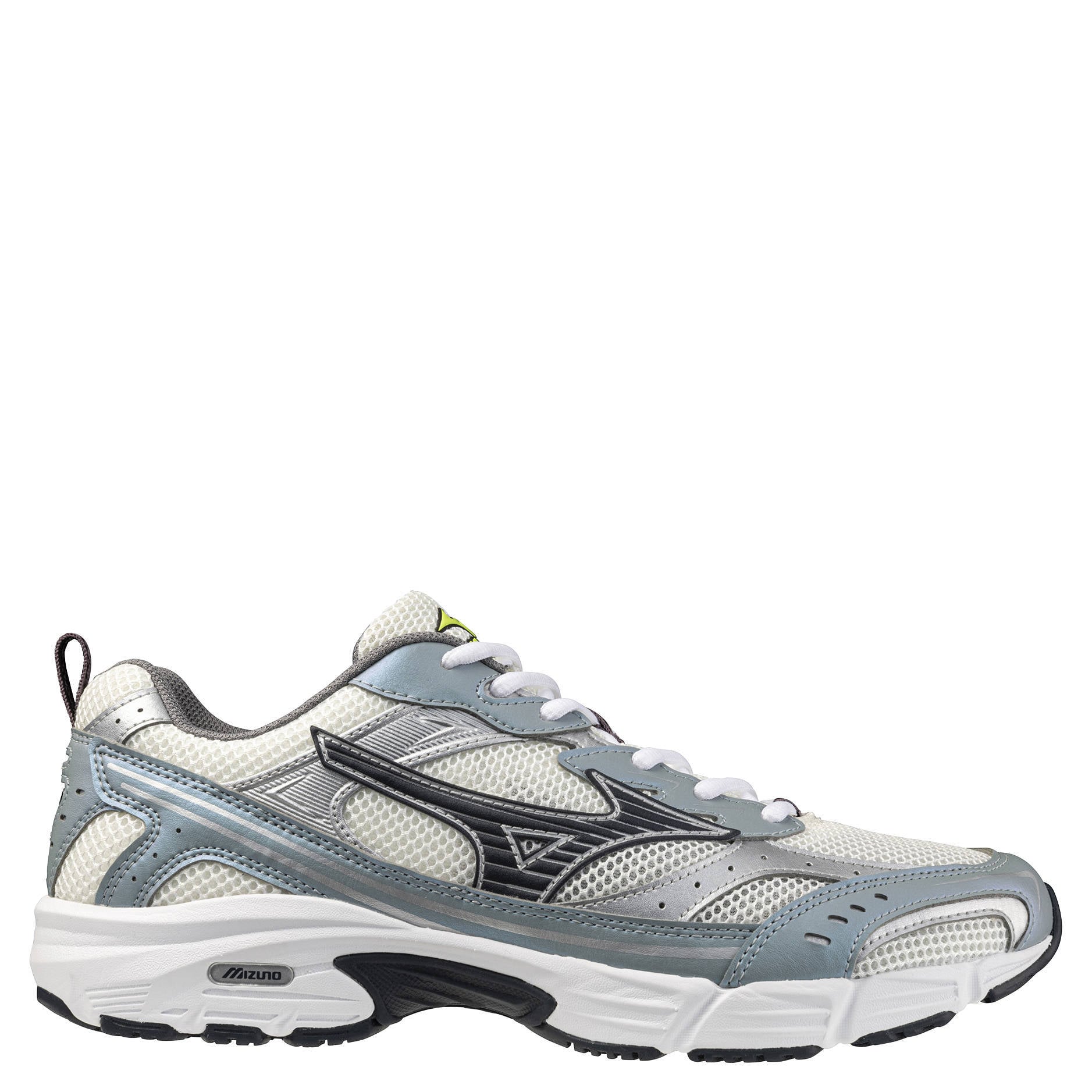 Mizuno S.L. MXR mesh sneakers wit/zilverblauw/antraciet | wehkamp