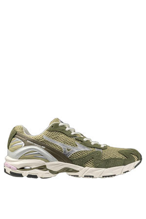Wave Rider 10 mesh sneakers ecru/lichtgeel/groen