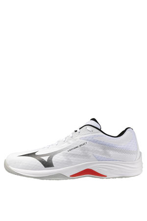 Lightning Select zaalsportschoenen wit/zwart
