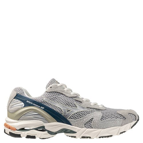 Mizuno Wave Rider mesh sneakers 10 lichtgrijs/blauw afbeelding