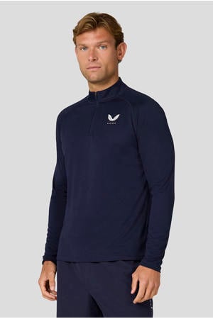 sportshirt Adapt donkerblauw