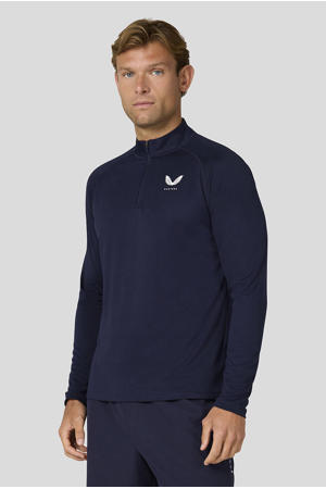 sportshirt Adapt donkerblauw