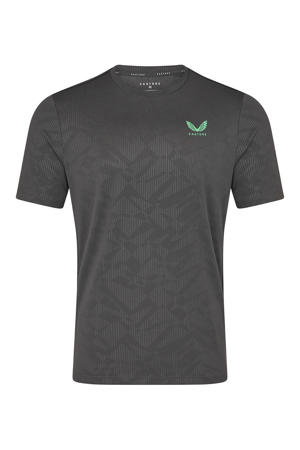 slim T-shirt grijs