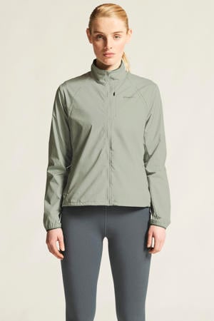 hardloop windjack Core Essence mintgroen