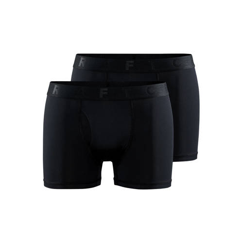 Wehkamp Craft sportboxer Core Dry - set van 2 zwart aanbieding