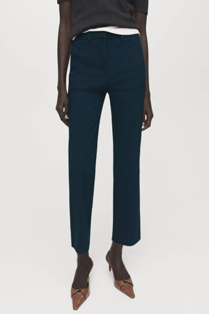 Slim high waist broek