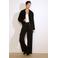 LOLALIZA wide leg high waist broek zwart
