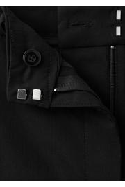 thumbnail: Mango slim high waist broek zwart