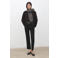 Mango slim high waist broek zwart