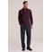WE Fashion regular zakelijk overhemd donkerrood